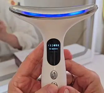 How to Use Glokore LED Skin Sculptor Step 2 Choose LED EMS Settings
